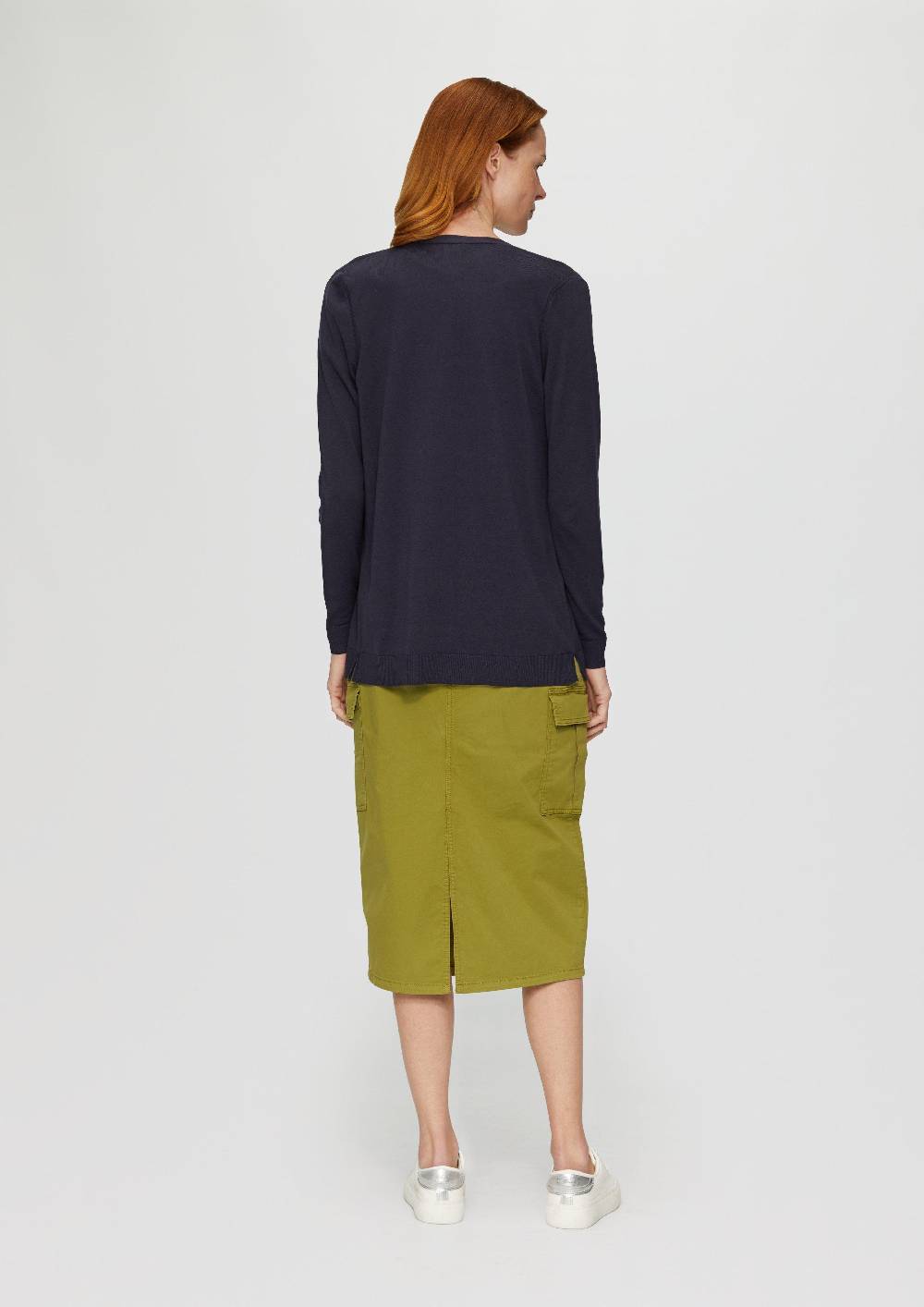 s.Oliver Cardigan aus Viskose-Baumwollmix Fabrikpreis