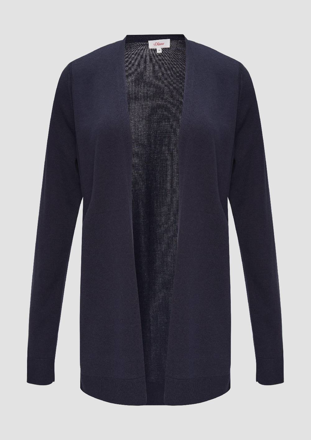 s.Oliver Cardigan aus Viskose-Baumwollmix Fabrikpreis