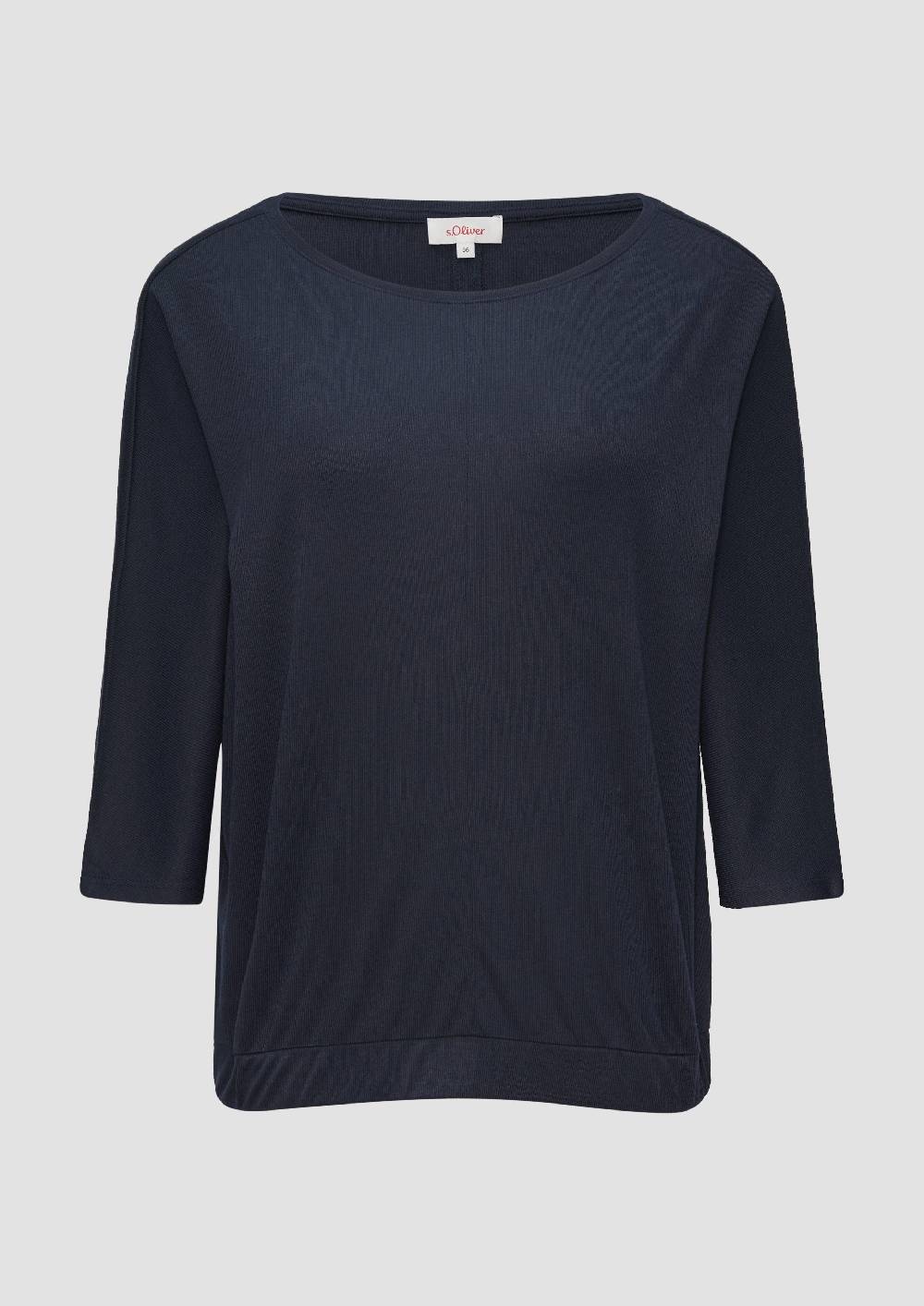s.Oliver O-Shape-Shirt mit Fledermausarm Günstig kaufen