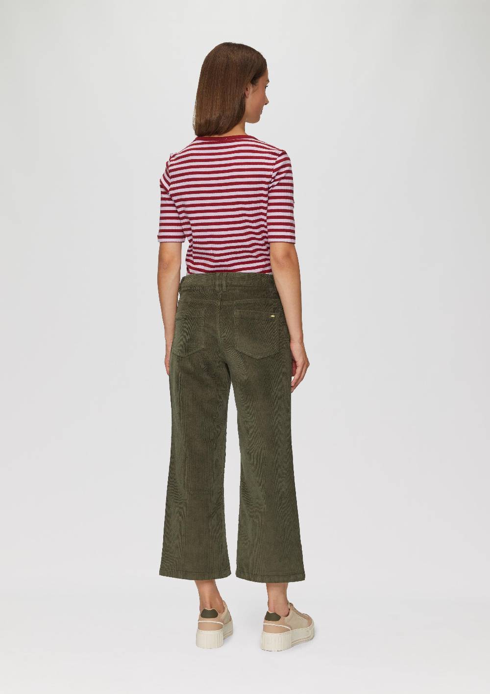 s.Oliver Elastische Culotte aus Cord Großer Ausverkauf