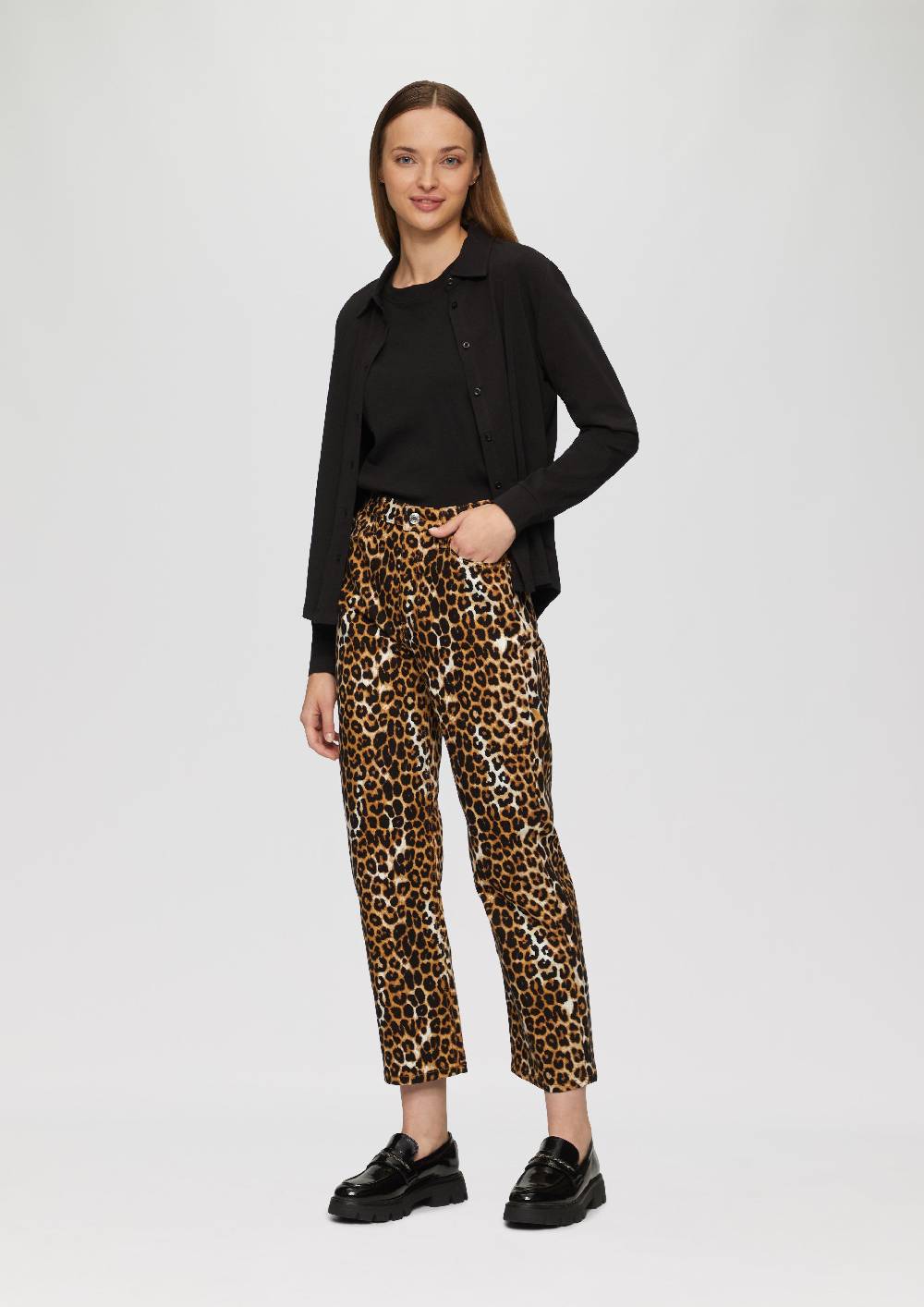 s.Oliver Hemdbluse aus Jersey Preisnachlass