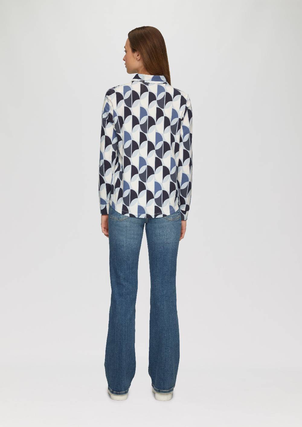 s.Oliver Hemdbluse aus Jersey Saisonschlussverkauf