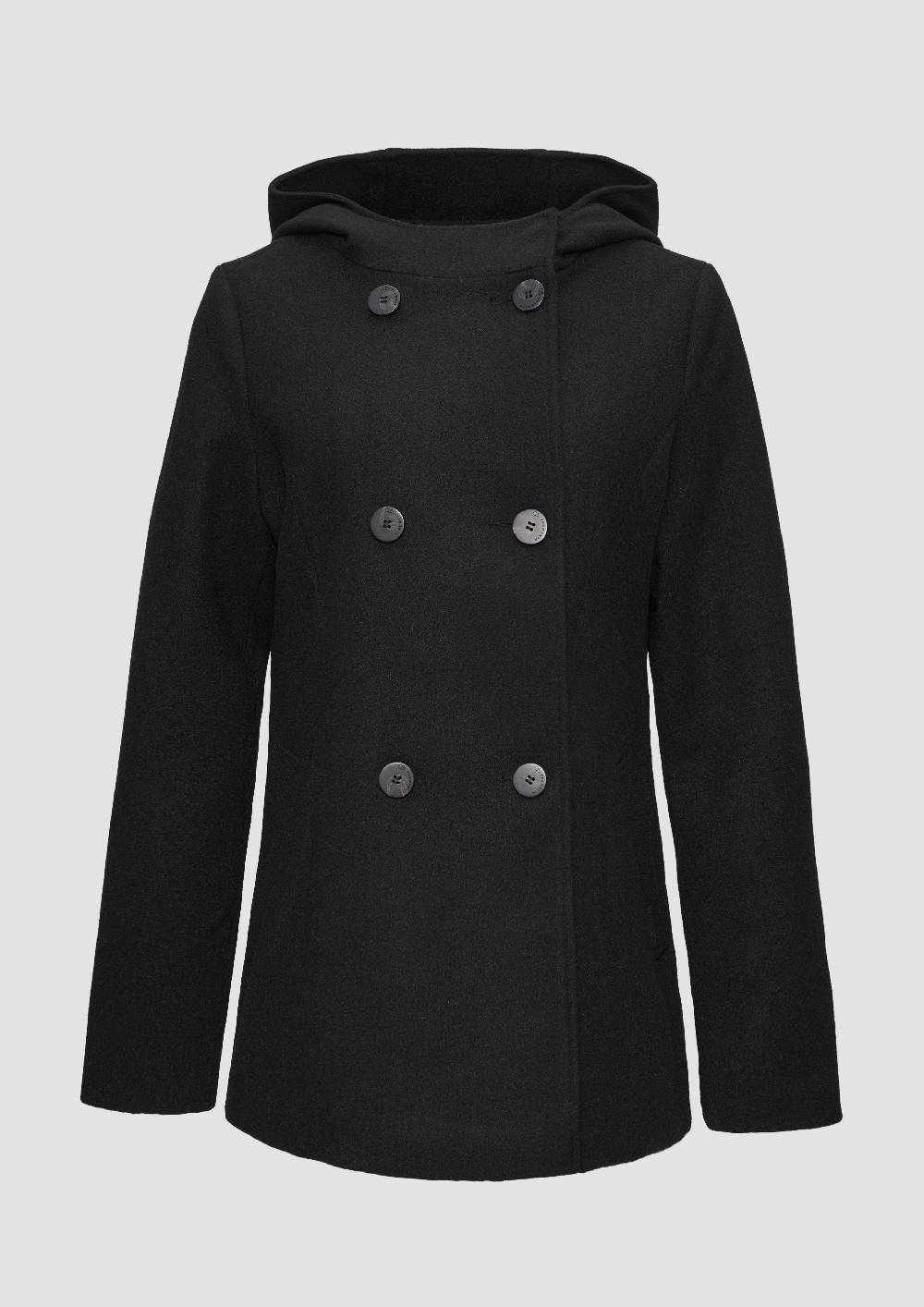 s.Oliver Jacke mit Kapuze in Wolloptik Osterangebot