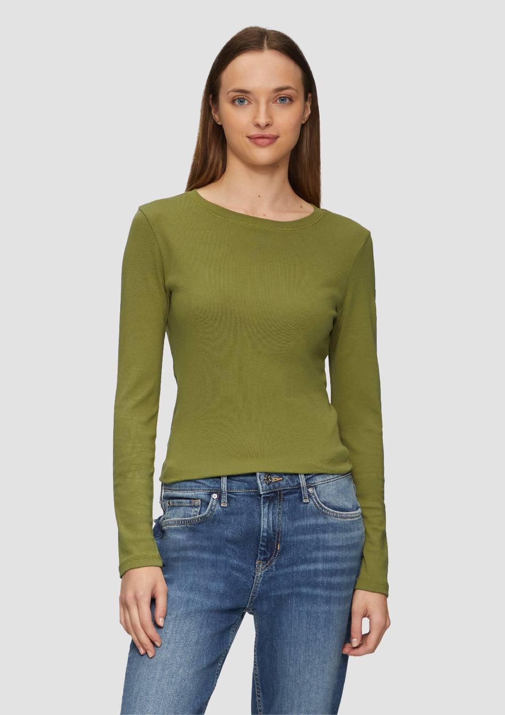s.Oliver Langarm-Shirt im Slim Fit Vatertagsangebot