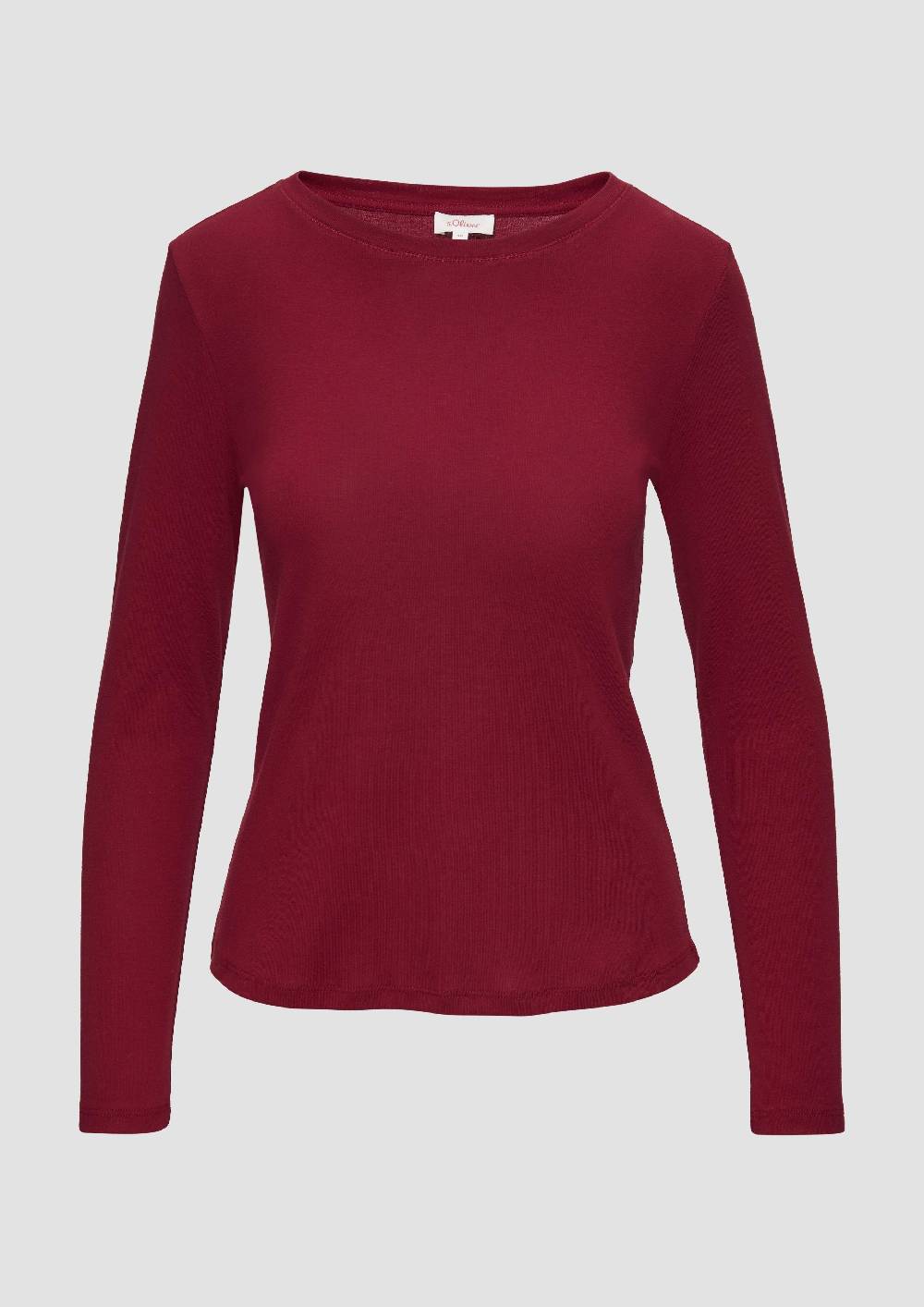 s.Oliver Langarm-Shirt im Slim Fit Valentinstagsangebot