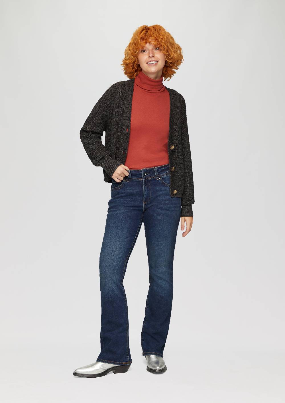 s.Oliver Jeans Catie / Slim Fit / Mid Rise / Bootcut Leg Exklusive Angebote