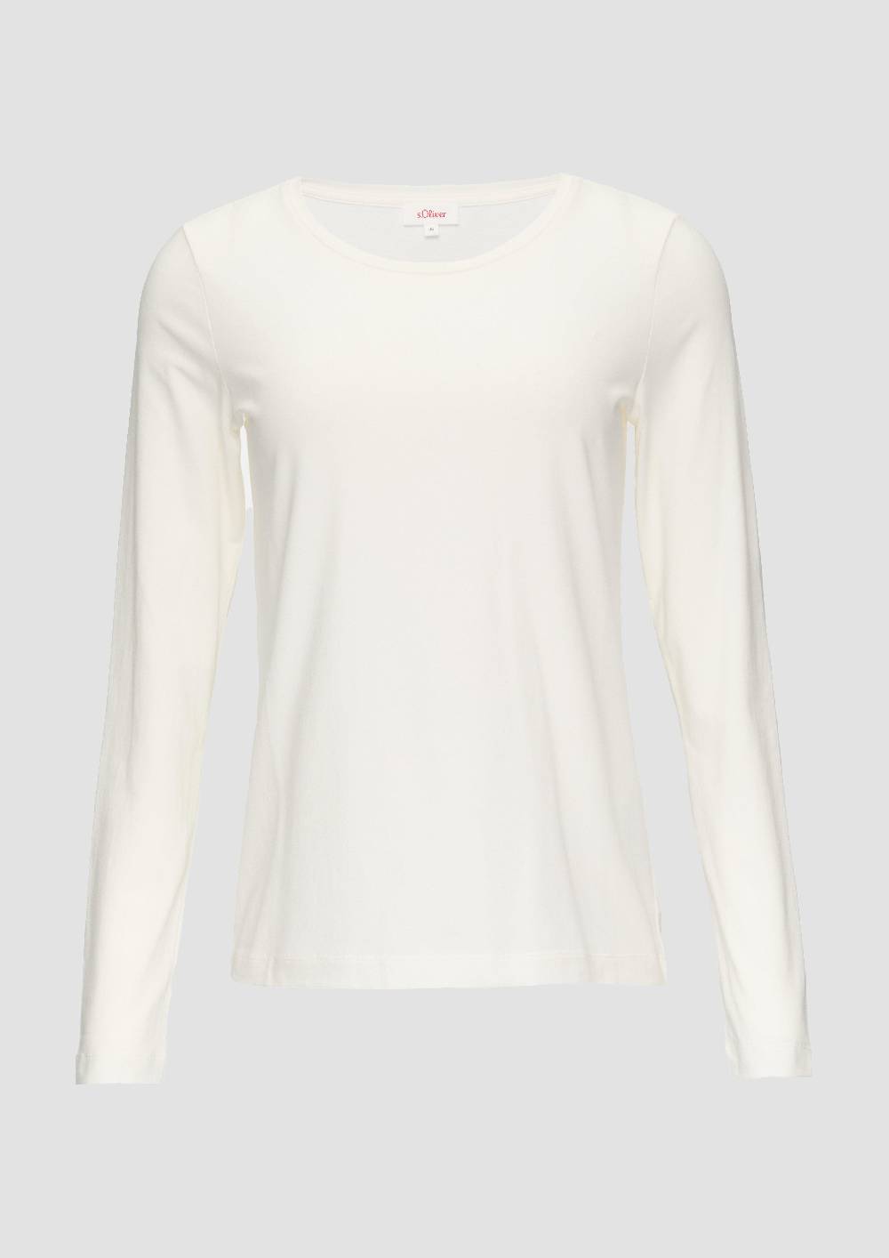 s.Oliver Longsleeve aus Baumwollstretch Blitzangebot