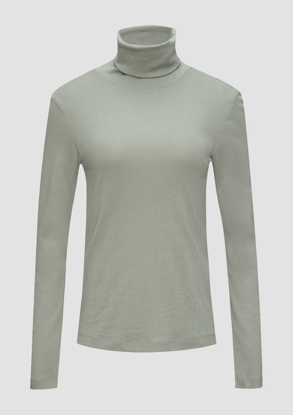 s.Oliver Langarmshirt mit Rollkragen Große Rabatte
