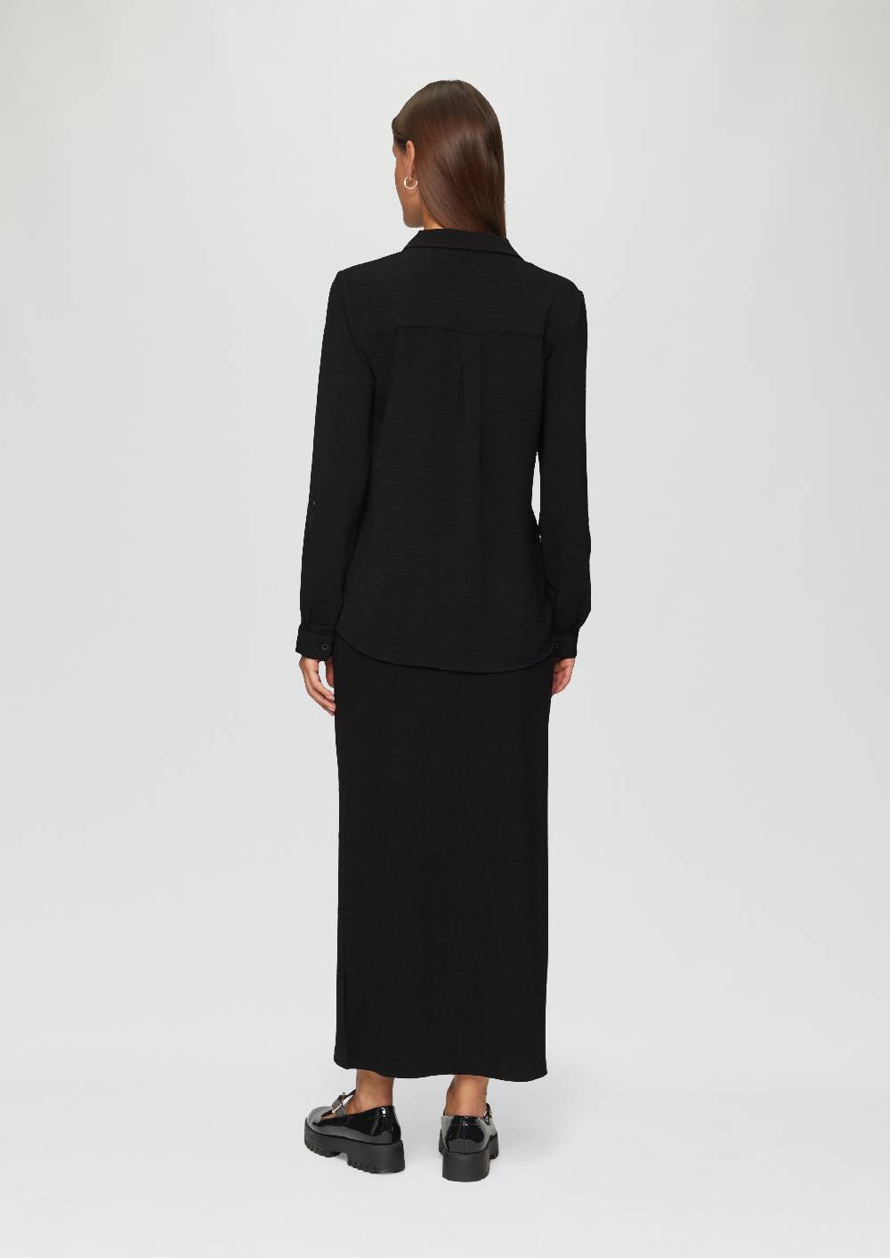 s.Oliver Crêpe-Bluse mit Brusttaschen Neuheiten