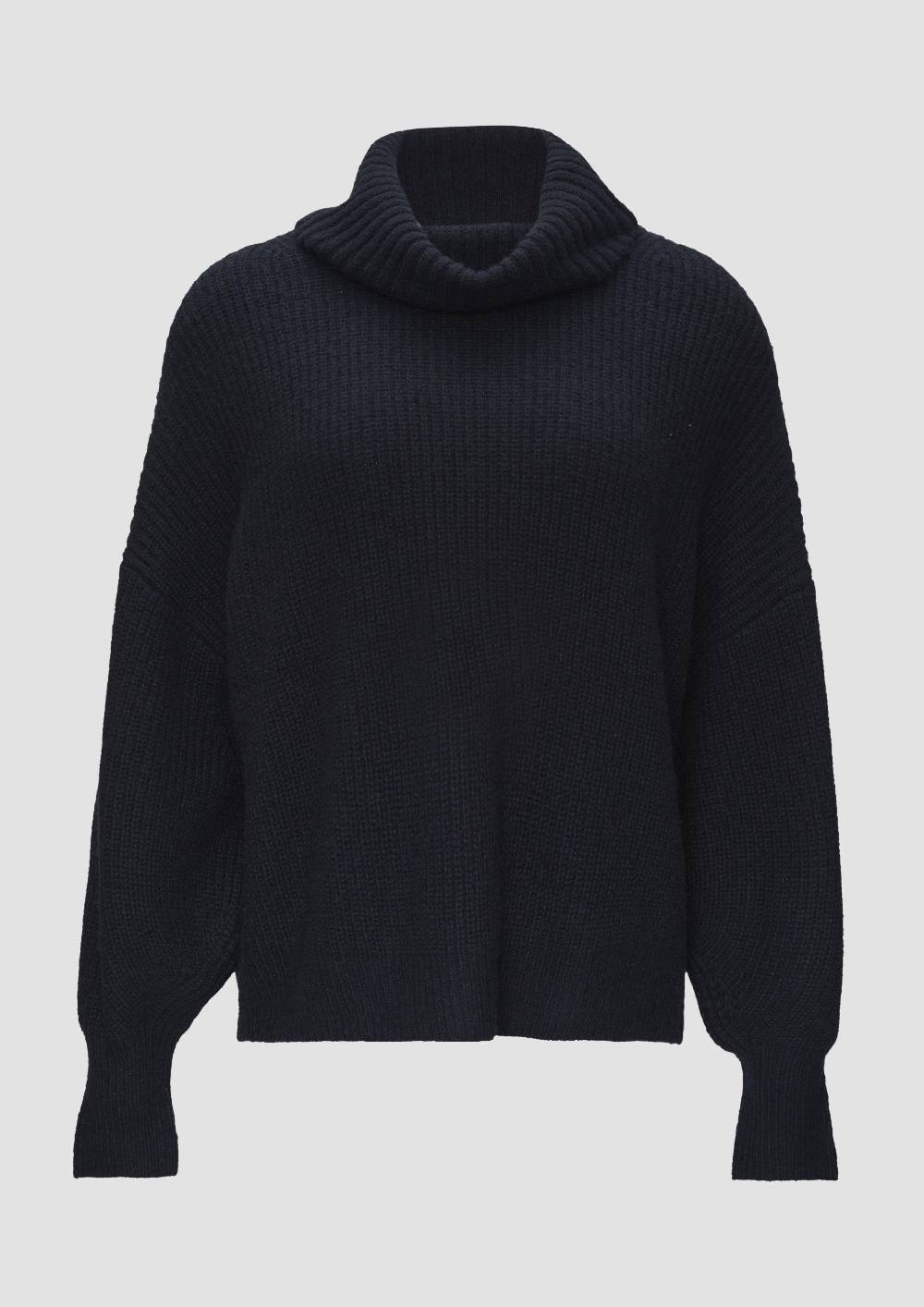 s.Oliver Oversized Rollkragenpullover mit weiten Ärmeln Wochenangebot