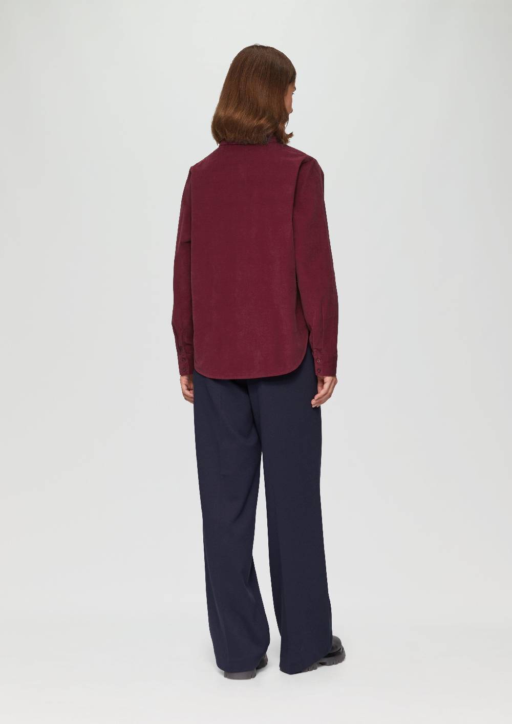 s.Oliver Cordbluse im Relaxed Fit mit Naht-Details Letzte 3 Tage