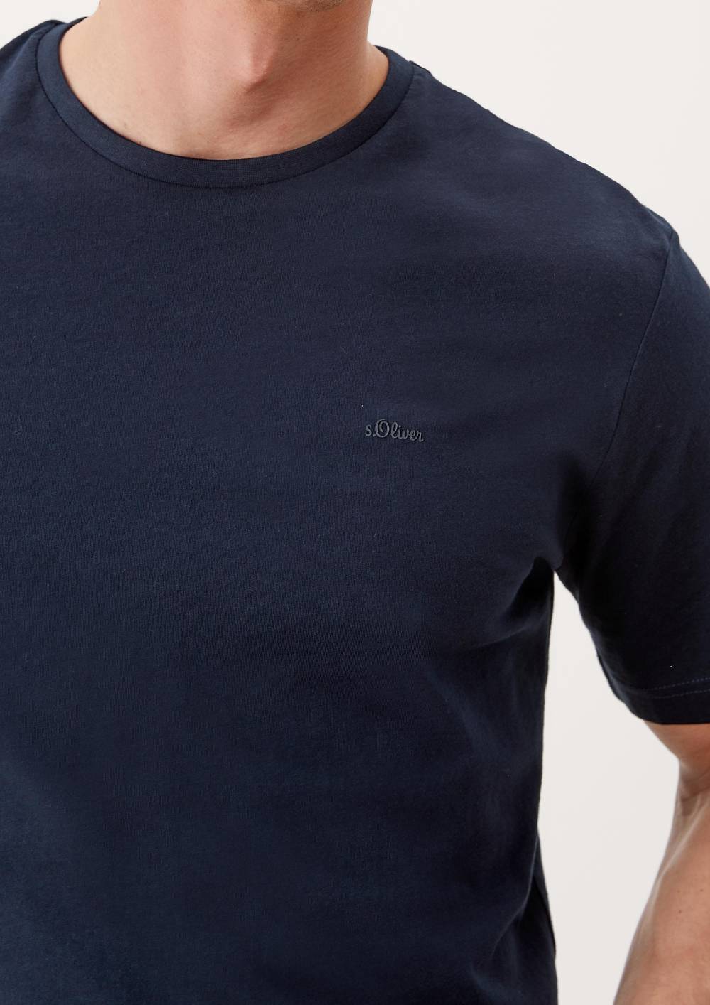 s.Oliver T-Shirt mit kleinem Logo-Print Letzte 2 Tage