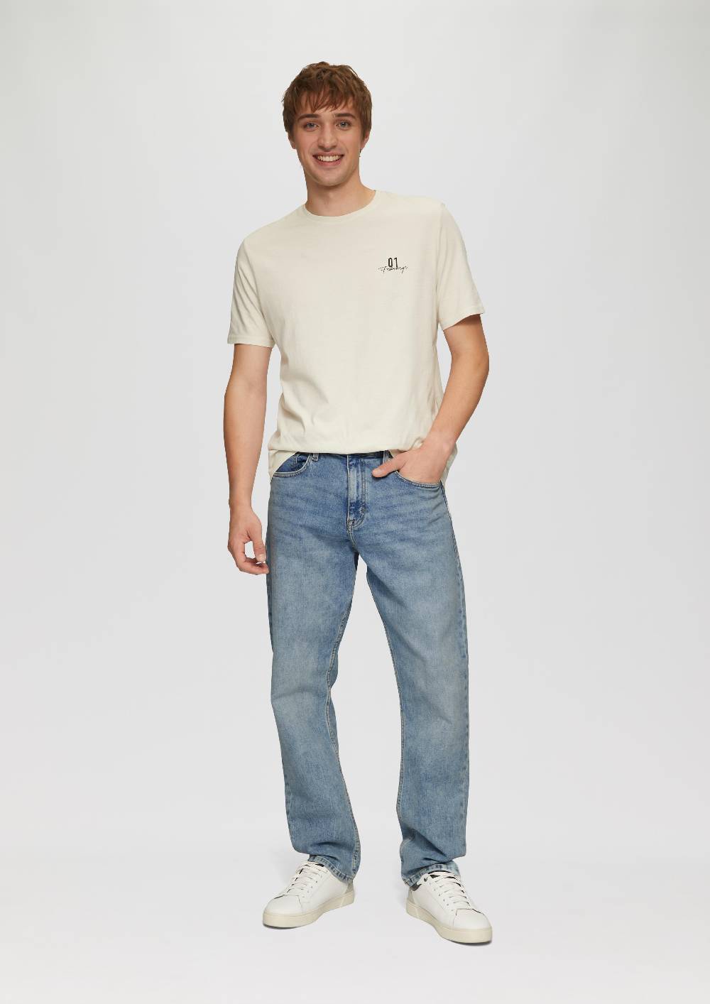 s.Oliver Jeans Pete / Regular Fit / Mid Rise / Straight Leg Bis zu 65% Rabatt
