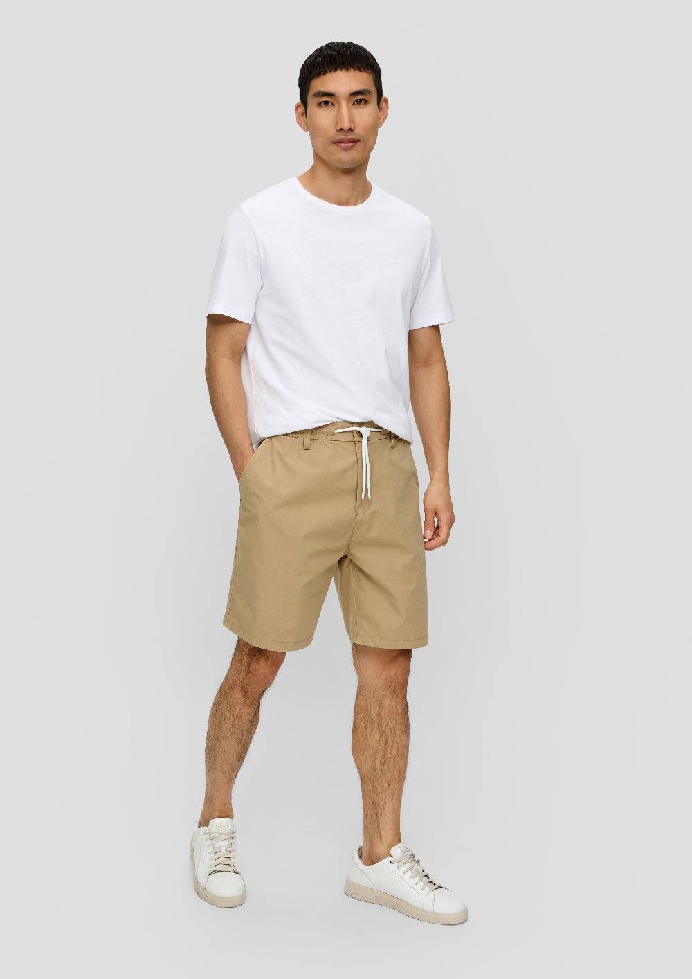 s.Oliver Chino-Shorts im Relaxed Fit mit Elastikbund Bis zu 55% Rabatt
