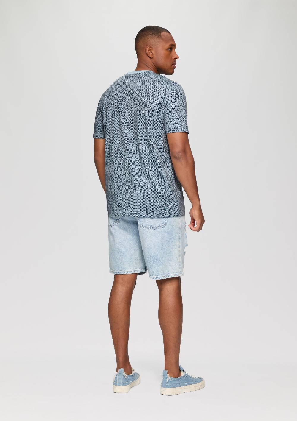 s.Oliver T-Shirt mit All-over-Print Super Rabatt
