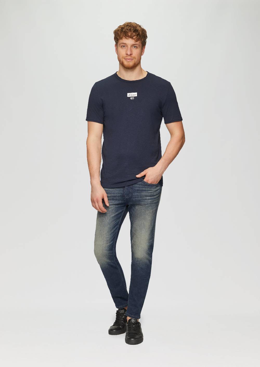 s.Oliver Jeans Mauro / Regular Fit / High Rise / Tapered Leg Riesige Rabatte