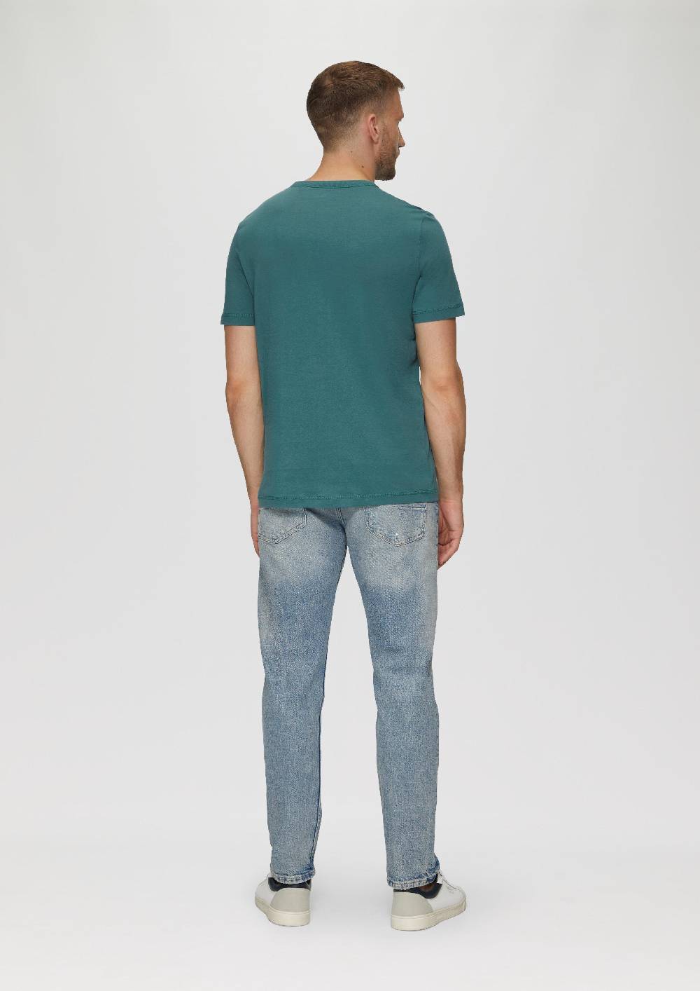 s.Oliver Baumwollshirt mit Frontprint Fabrikladen