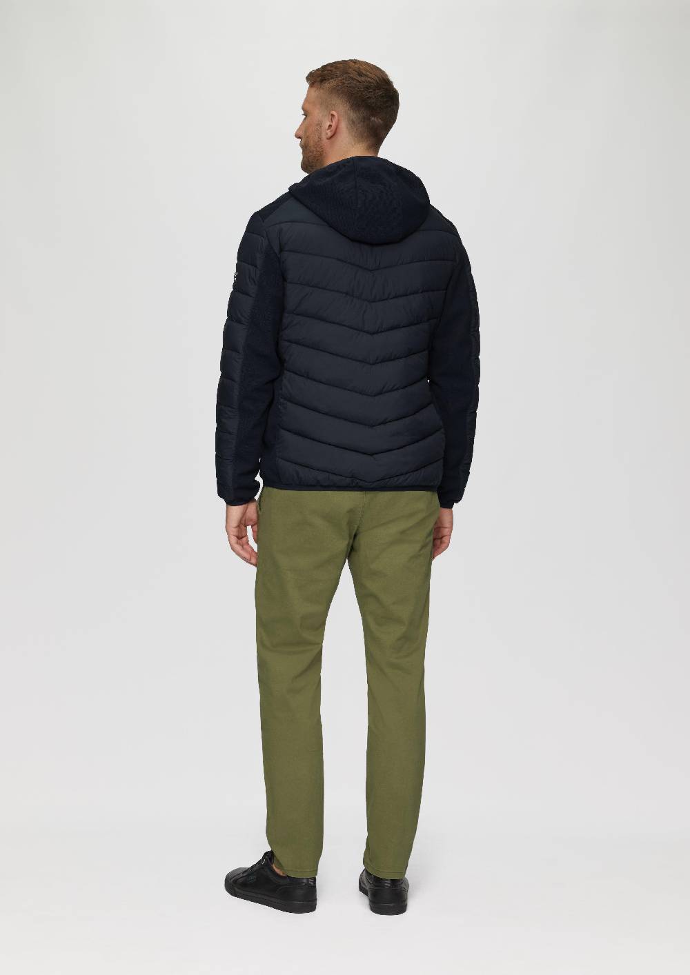 s.Oliver Pufferjacke im Fabricmix mit Kontrast-Details Speichern exportieren