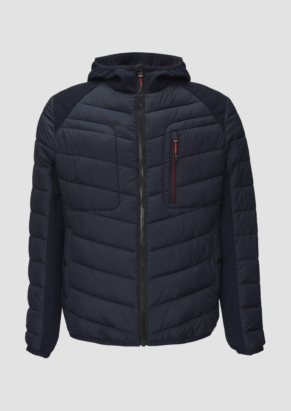 s.Oliver Pufferjacke im Fabricmix mit Kontrast-Details Speichern exportieren