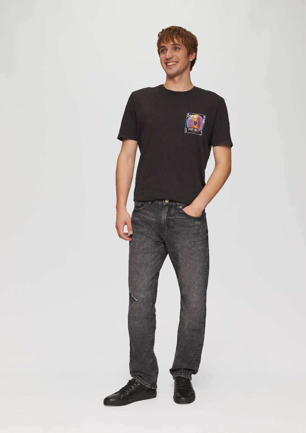 s.Oliver Jeans Pete / Regular Fit / Mid Rise / Straight Leg Auslauf
