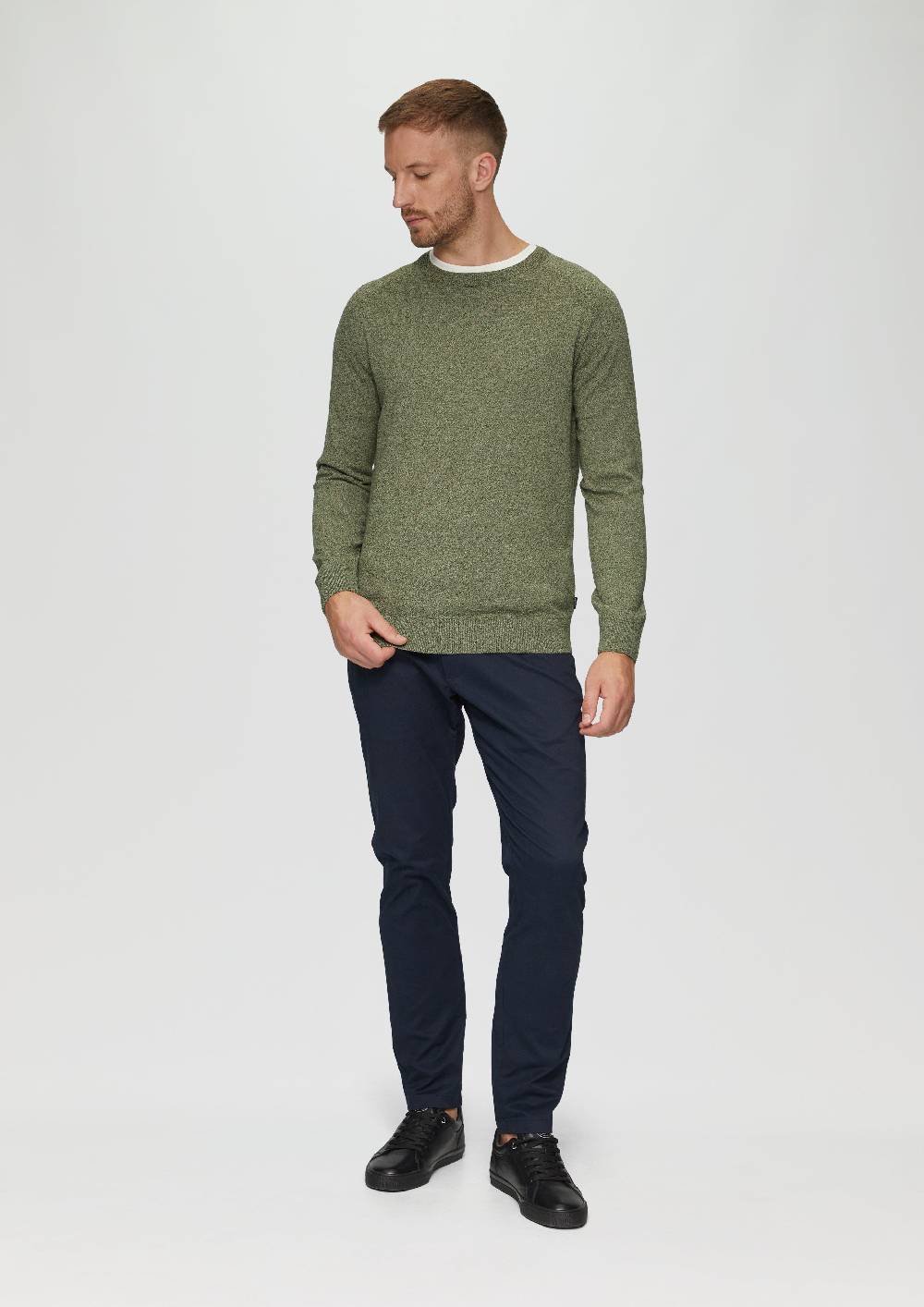 s.Oliver Strickpullover mit Raglanärmeln im Angebot