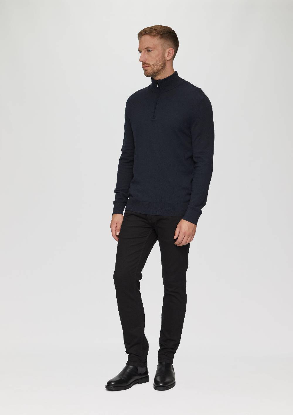 s.Oliver Strickpullover mit Stehkragen Günstiger Verkauf