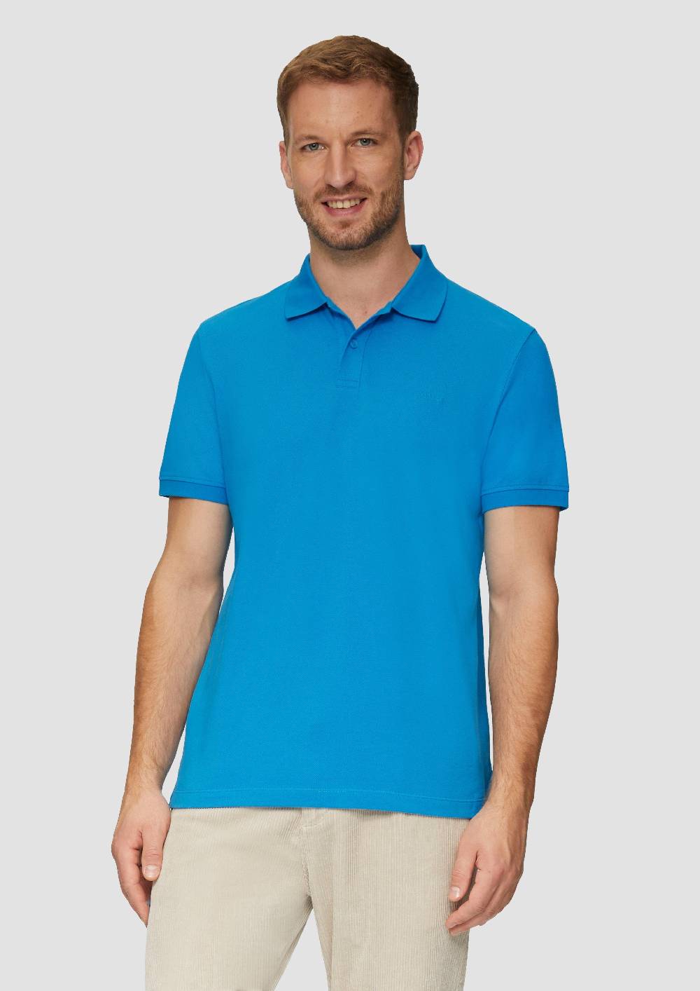 s.Oliver Poloshirt aus Baumwollpiqué Fabrikverkauf