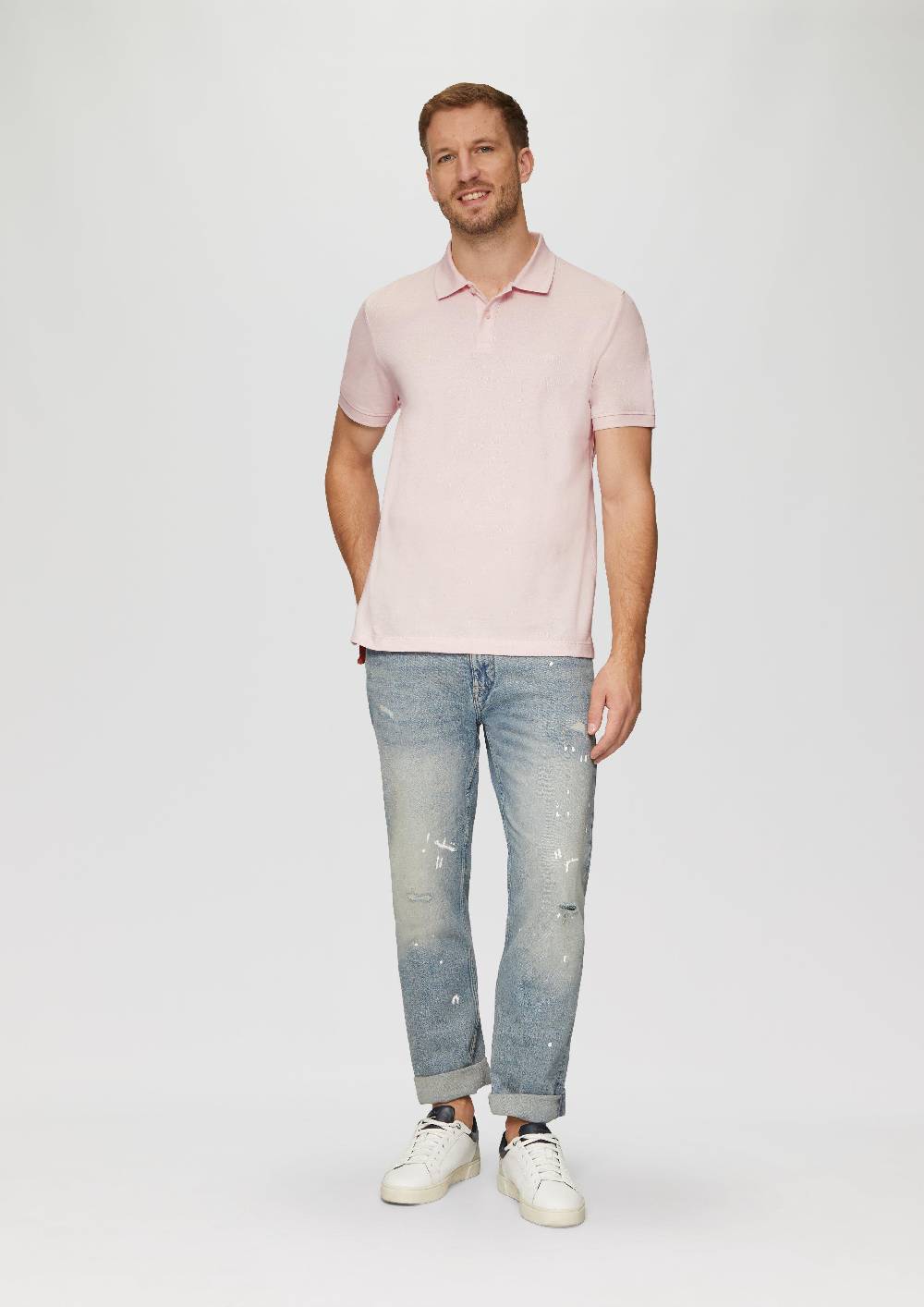 s.Oliver Poloshirt aus Baumwollpiqué Versandkostenfrei