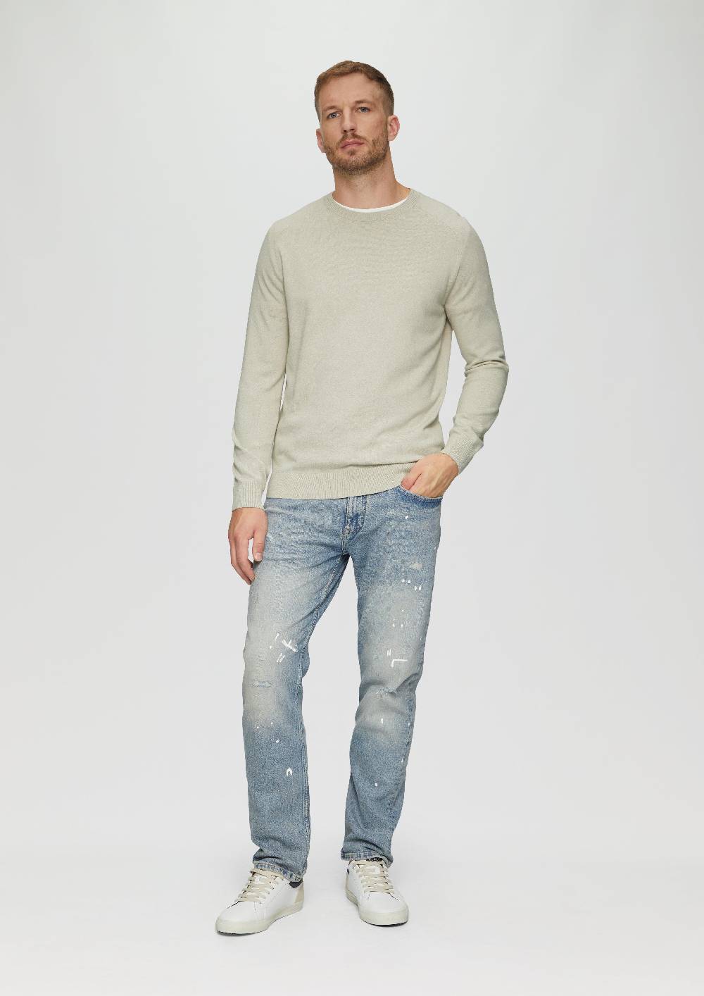 s.Oliver Strickpullover mit Raglanärmeln Valentinstagsangebot