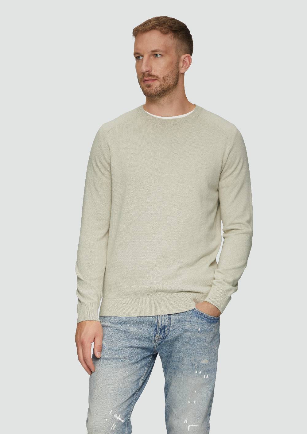 s.Oliver Strickpullover mit Raglanärmeln Valentinstagsangebot
