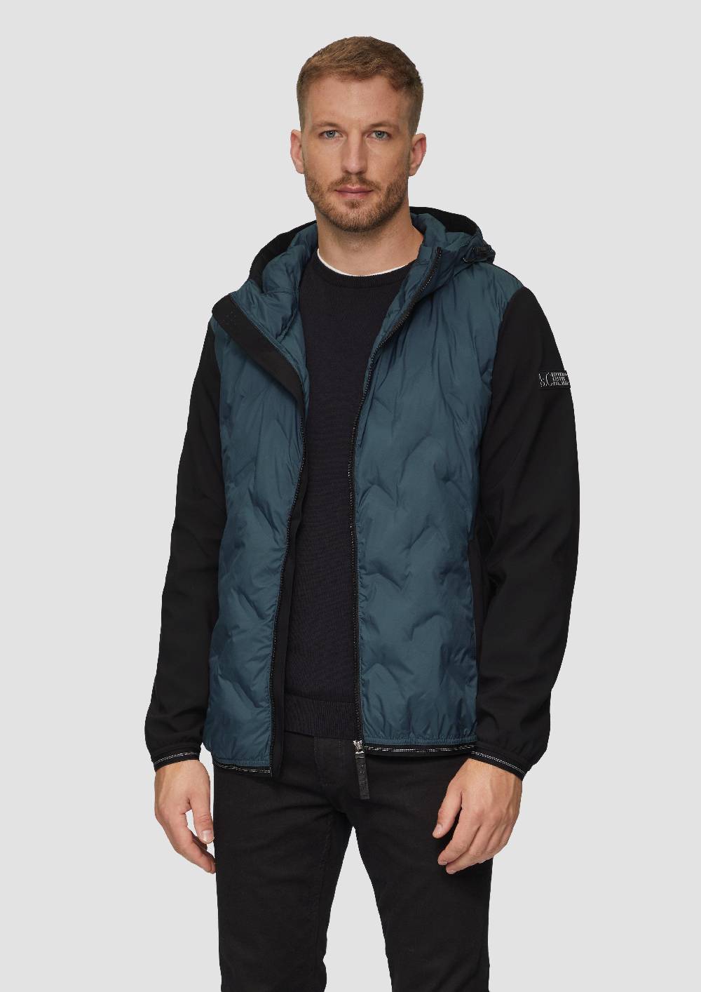 s.Oliver Leichte Steppjacke im Fabricmix Kauf eins, bekomm eins gratis