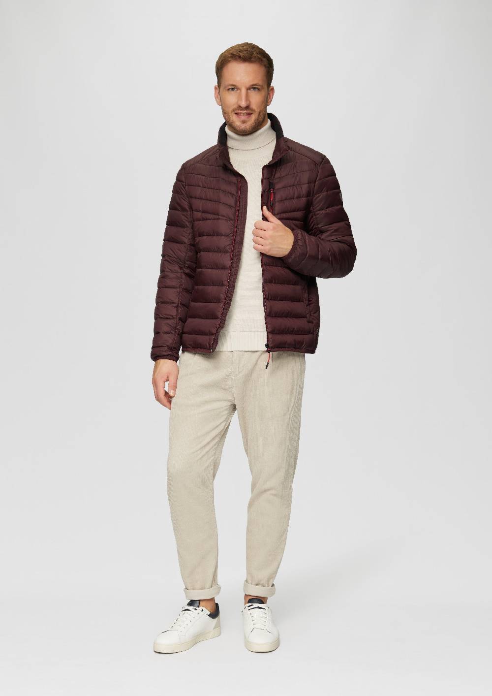 s.Oliver Leicht wattierte Steppjacke aus recyceltem Polyester Wochenangebot