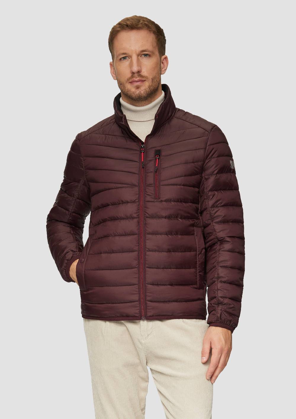 s.Oliver Leicht wattierte Steppjacke aus recyceltem Polyester Wochenangebot