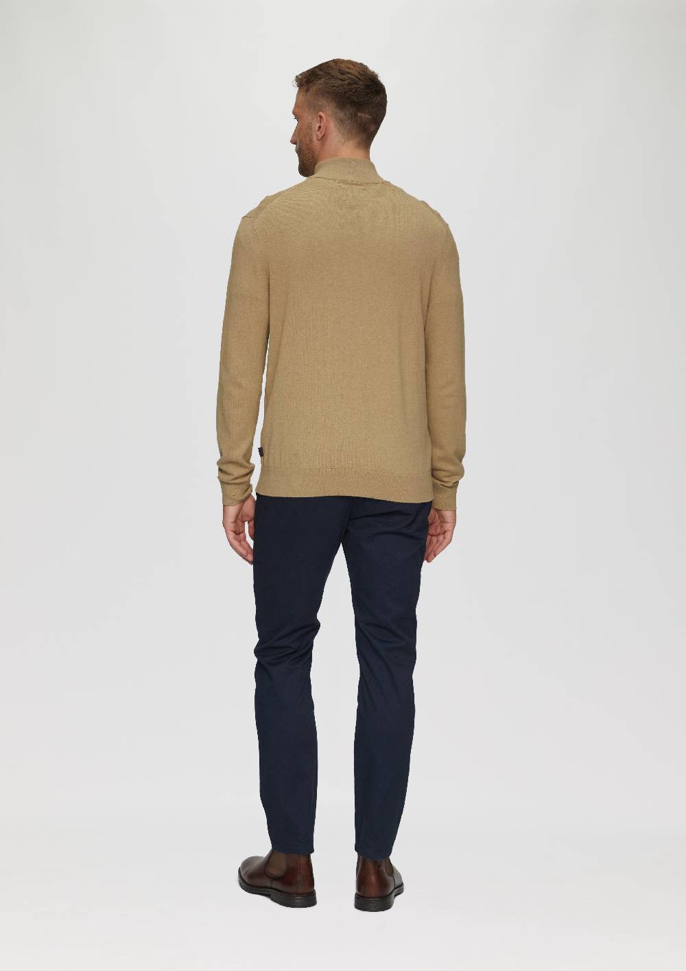 s.Oliver Strickpullover mit Stehkragen Begrenzte Freigabe