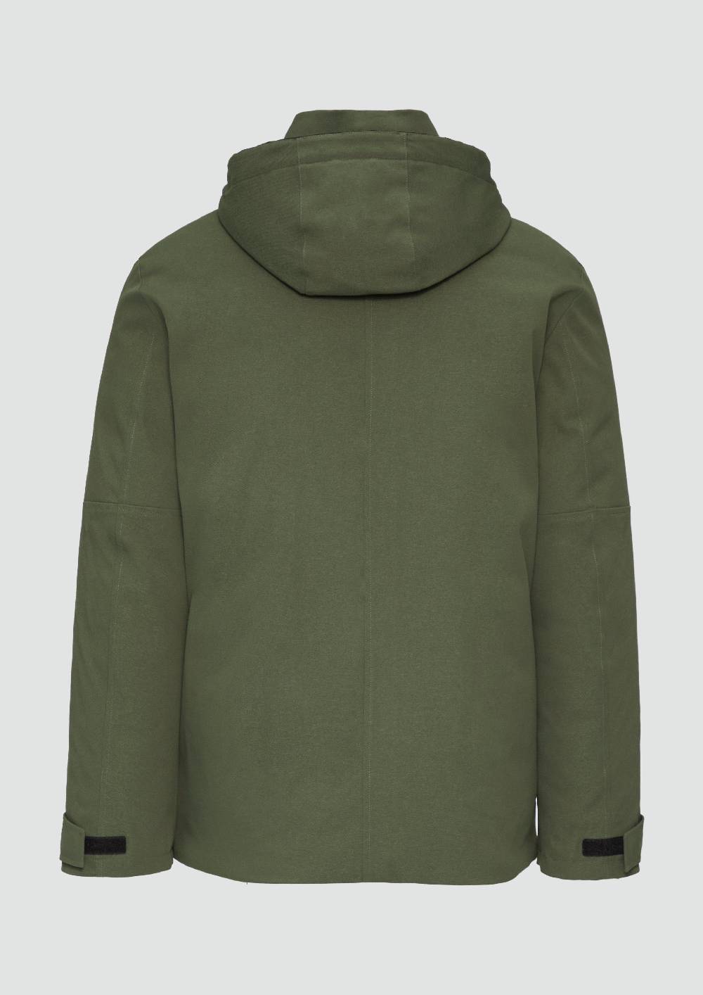 s.Oliver Wasserabweisende Twill-Jacke mit Kapuze und Zip-Details Neueste Stile