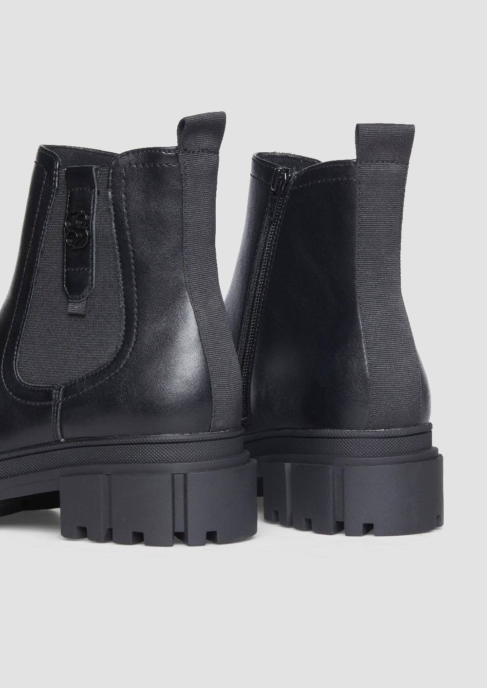 s.Oliver Chelsea Boots mit Logo-Detail Bis zu 55% Rabatt