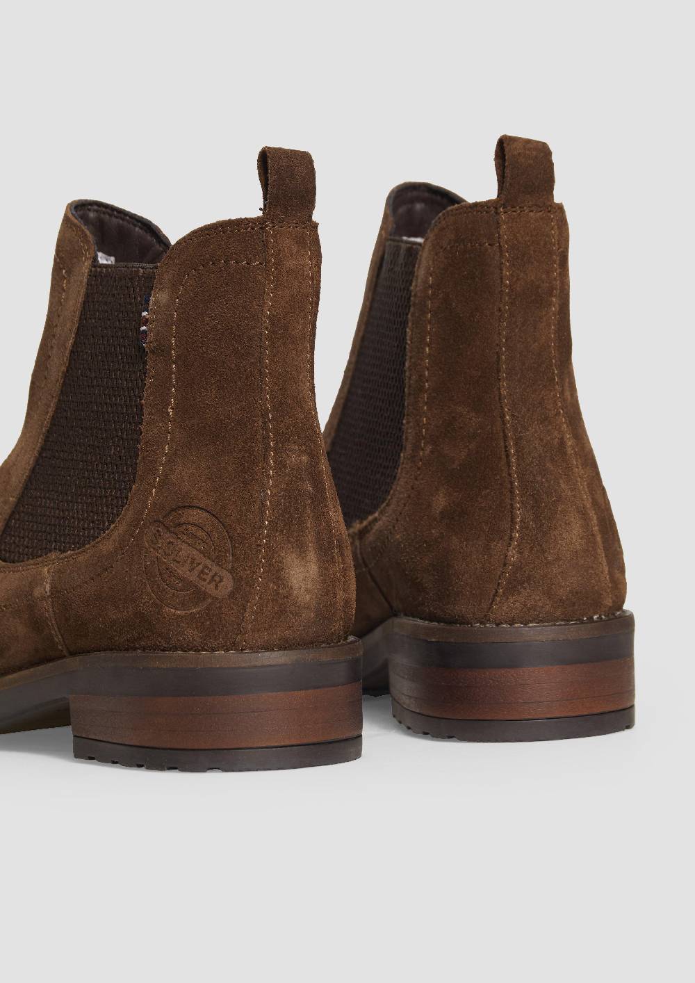 s.Oliver Chelsea-Boots aus Leder 50% Rabatt mit kostenlosem Versand