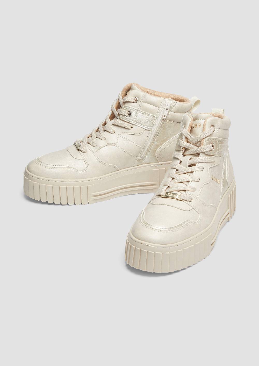 s.Oliver High Sneaker im Fabricmix zollfrei