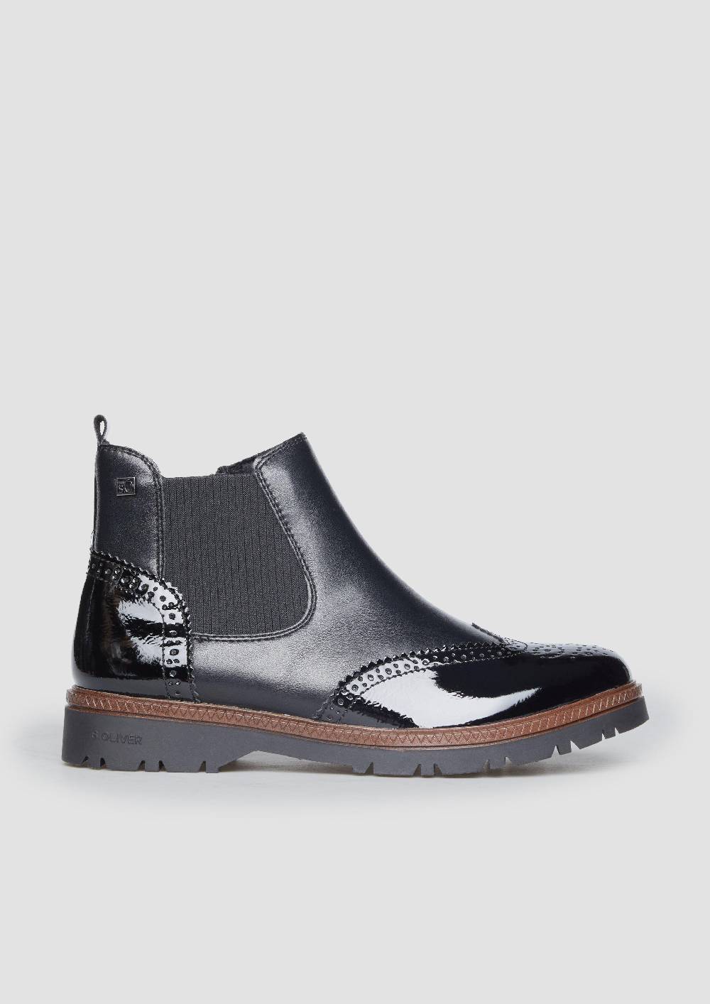 s.Oliver Chelsea Boots in Leder-Optik Fabrik Onlineshop
