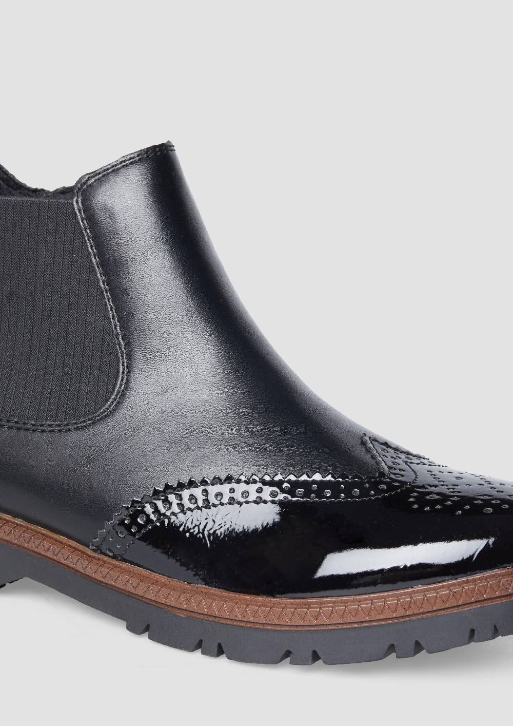 s.Oliver Chelsea Boots in Leder-Optik Fabrik Onlineshop