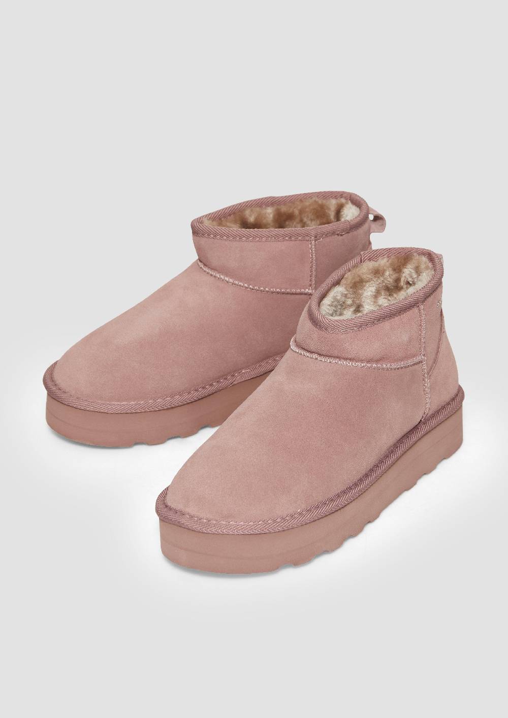 s.Oliver Stiefel mit Teddyplüsch-Futter Preisnachlass