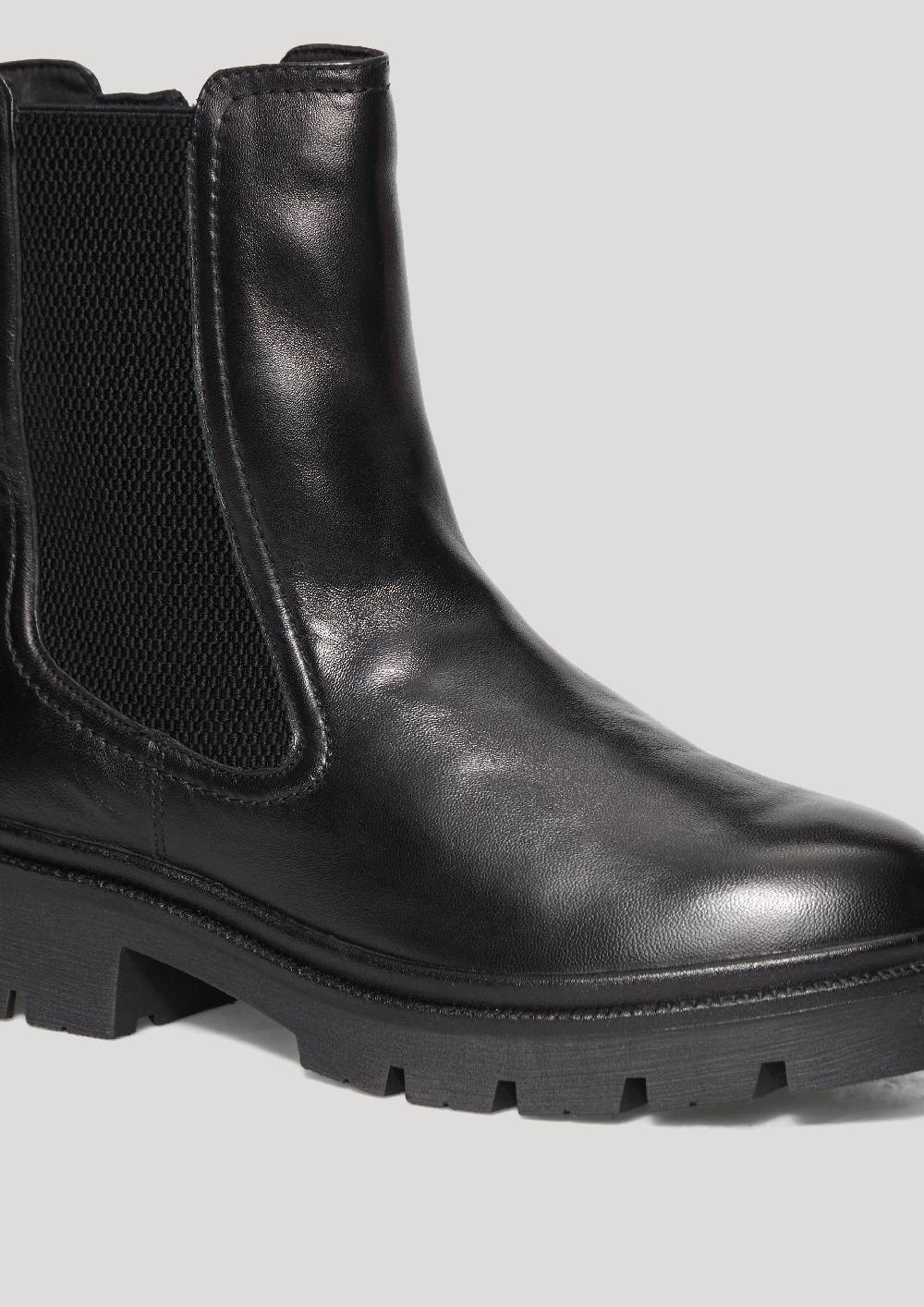 s.Oliver Chelsea Boots aus Schafsleder Black Friday