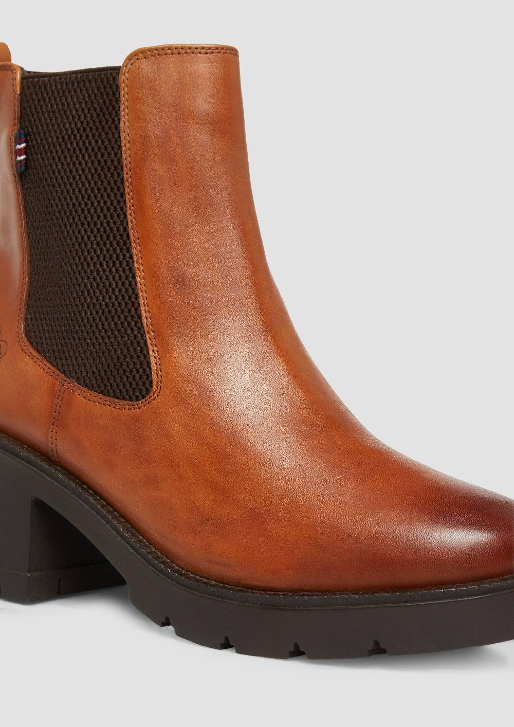 s.Oliver Chelsea-Boots aus Leder Lagerräumung