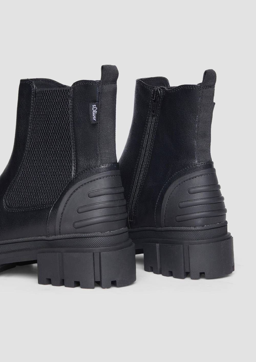 s.Oliver Chelsea Boots mit Kontrast-Detail Bestseller