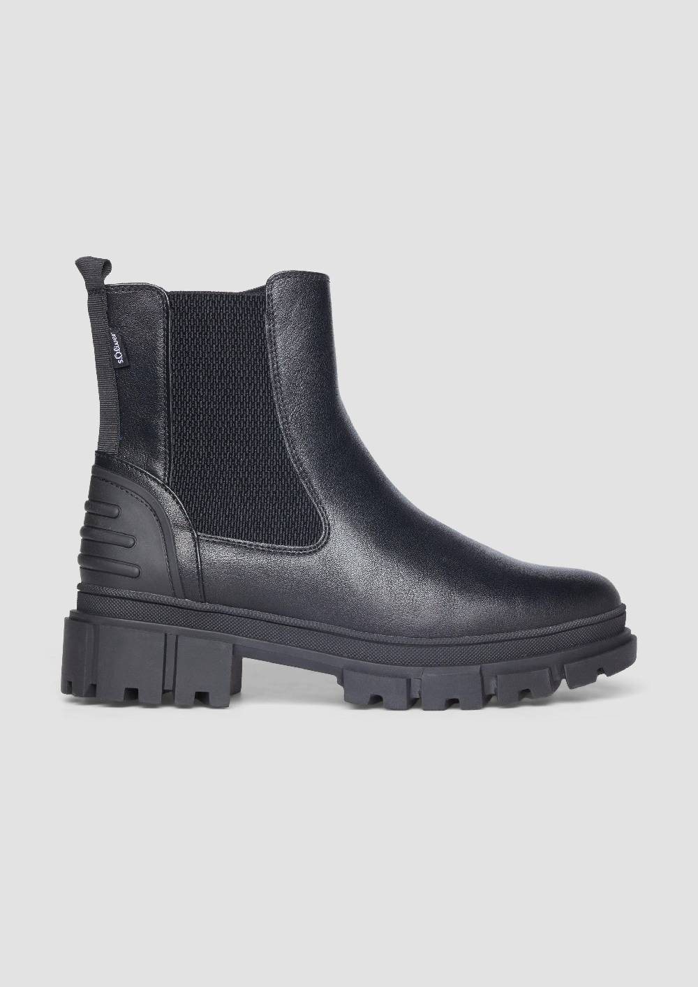 s.Oliver Chelsea Boots mit Kontrast-Detail Bestseller