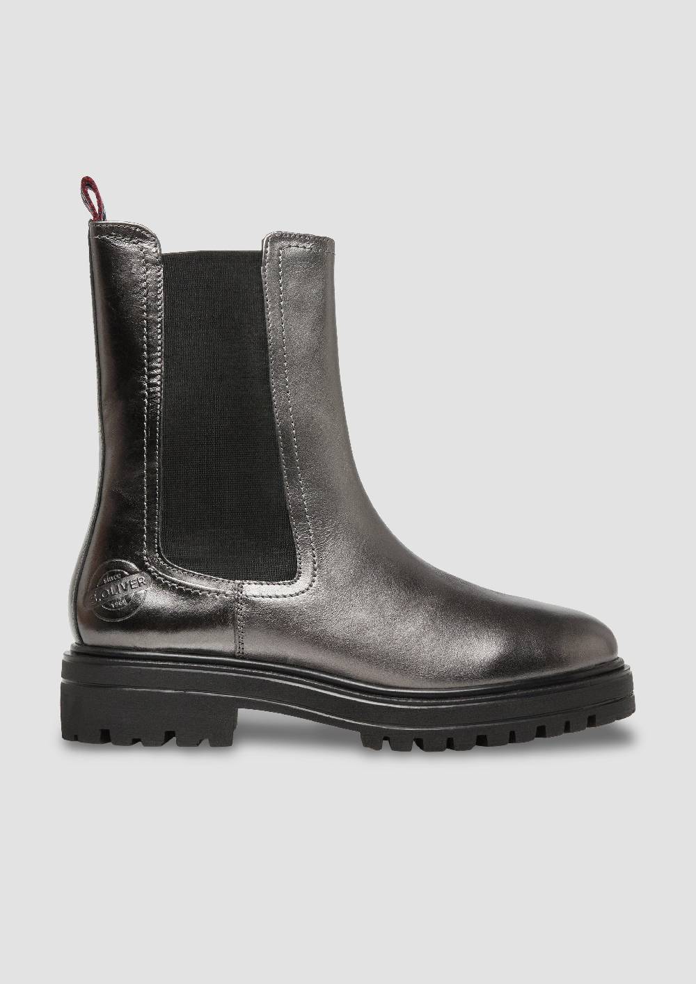 s.Oliver Chelsea Boots aus Glattleder Saisonale Angebote