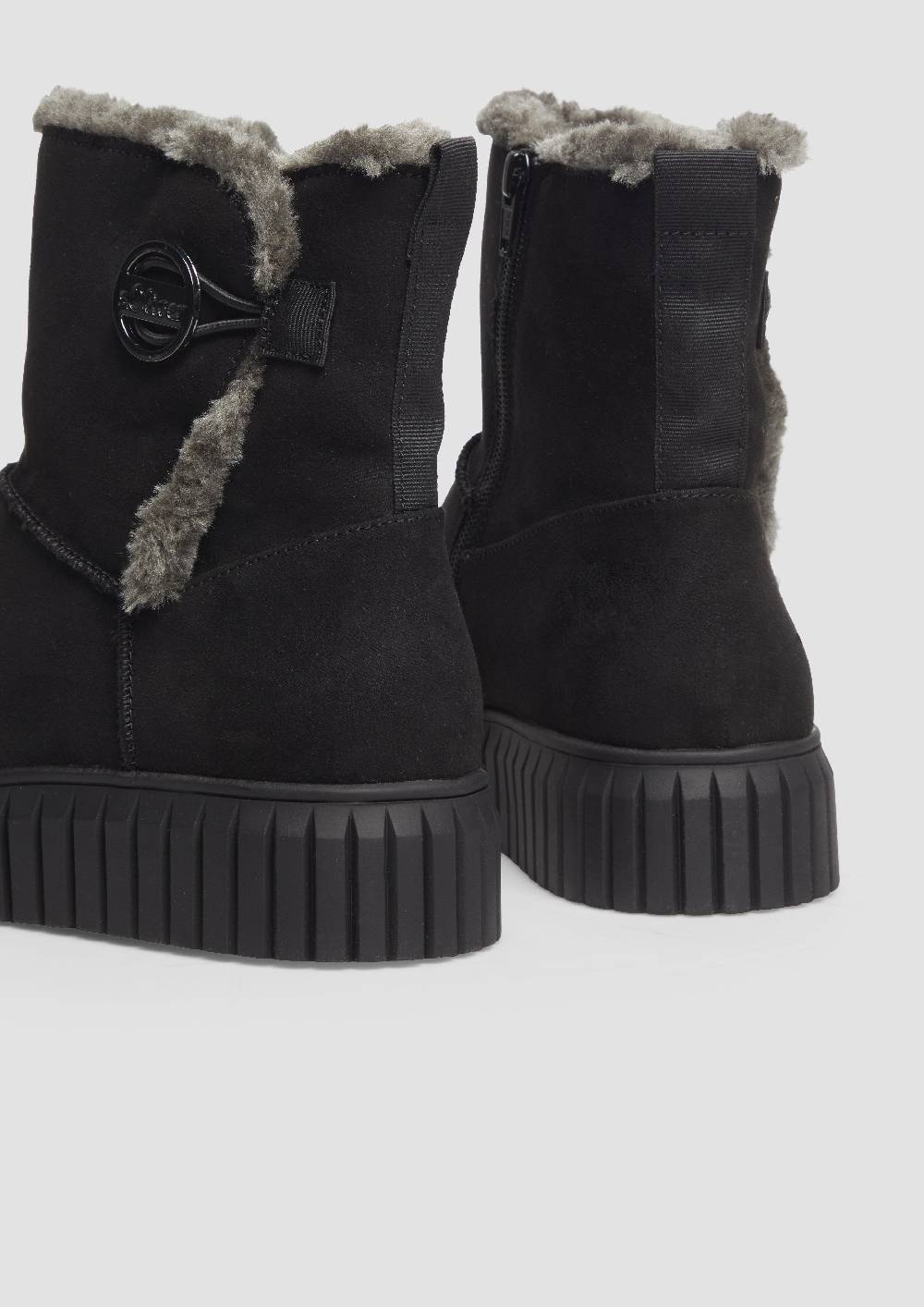 s.Oliver Gefütterte Boots mit Plateausohle Letzter Tag