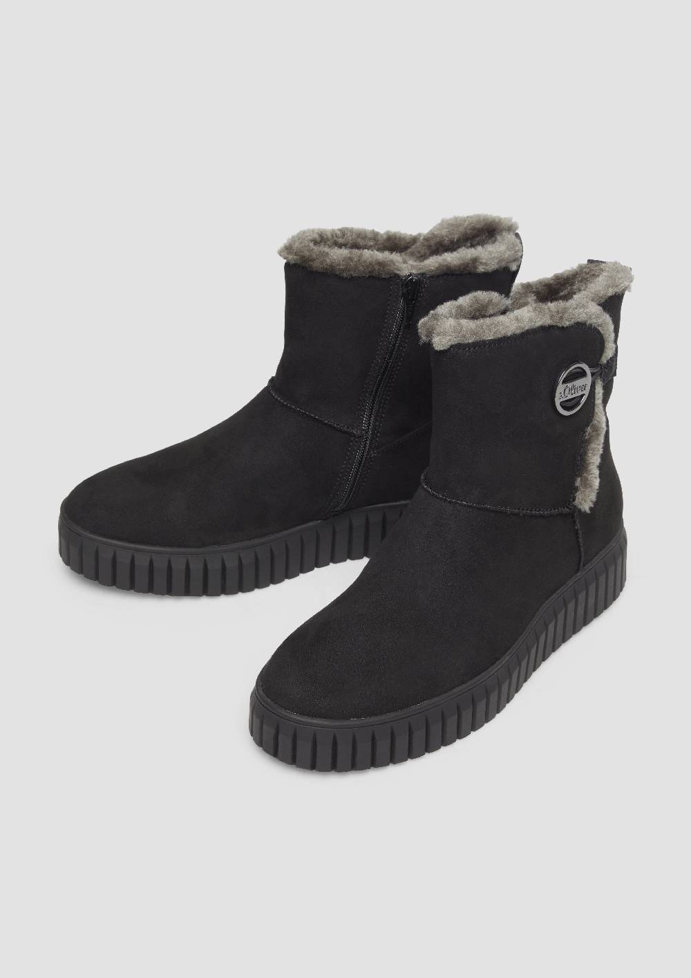 s.Oliver Gefütterte Boots mit Plateausohle Letzter Tag