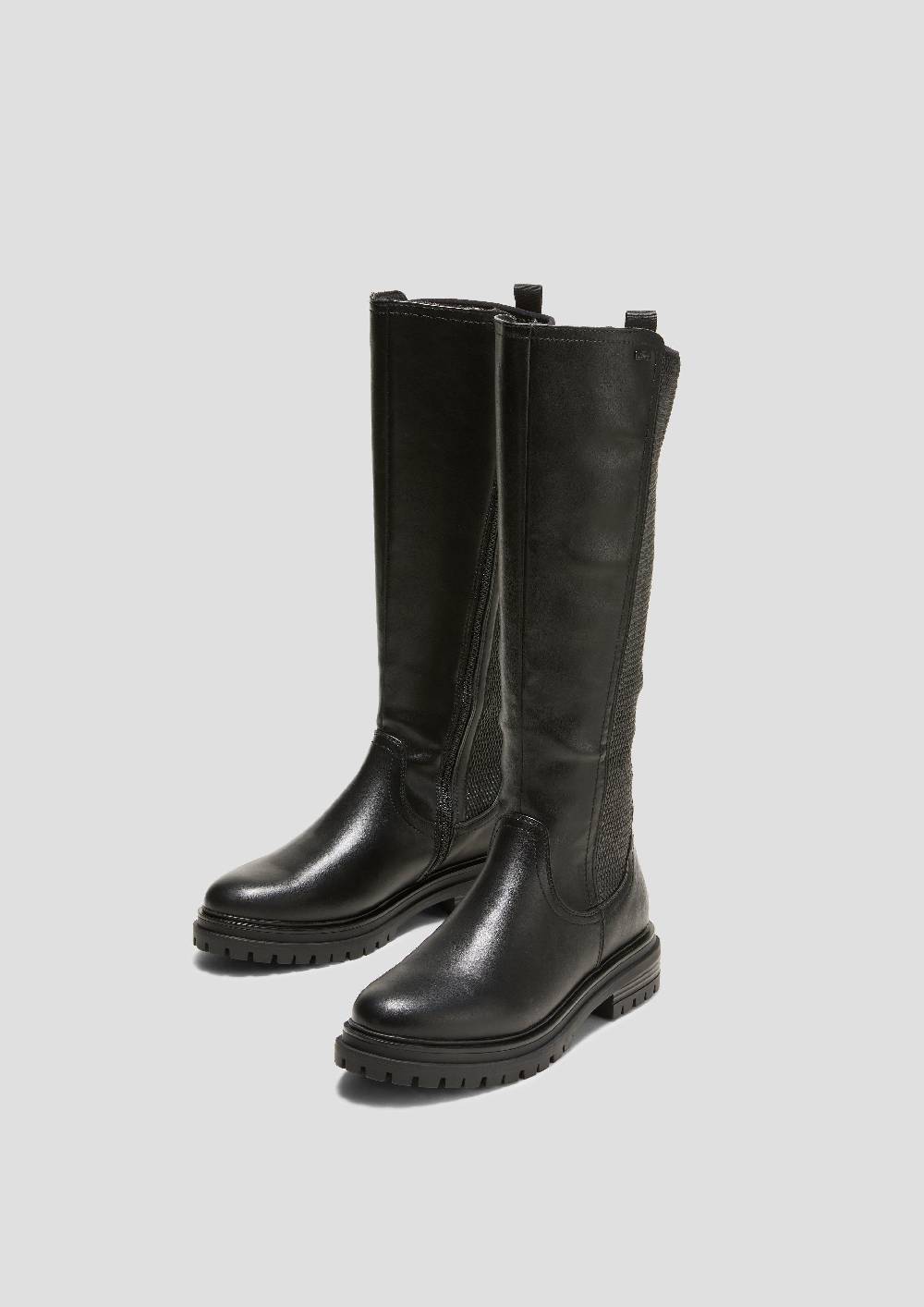 s.Oliver Stiefel in Glattleder-Optik Zeitbegrenzte Promotion