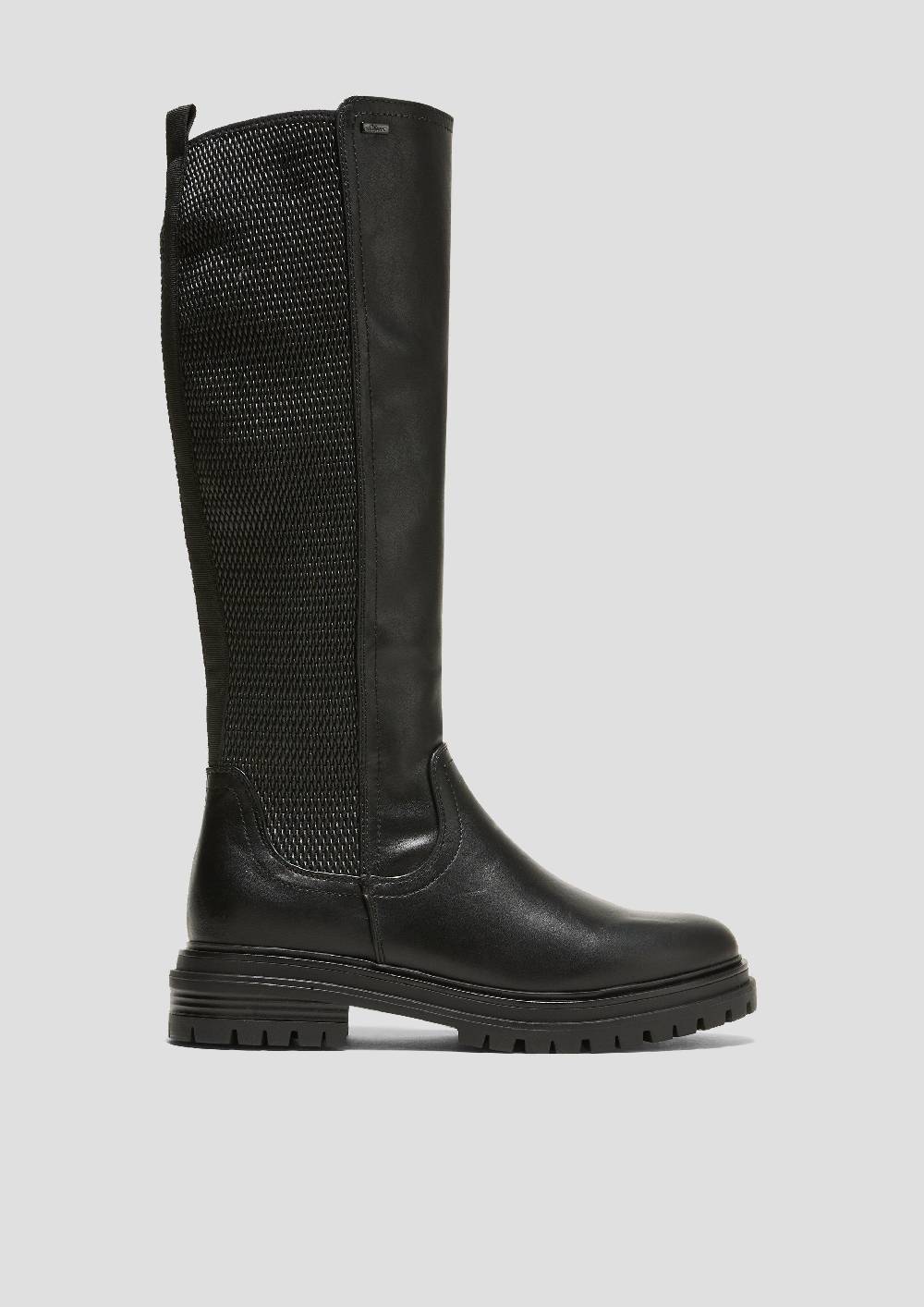 s.Oliver Stiefel in Glattleder-Optik Zeitbegrenzte Promotion